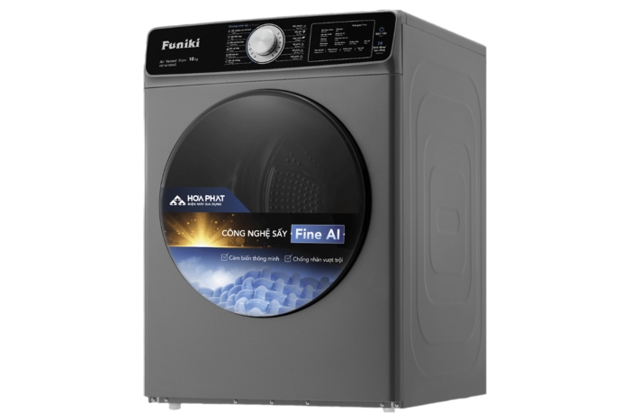 Máy sấy thông hơi Funiki 10 kg HD V6100AG